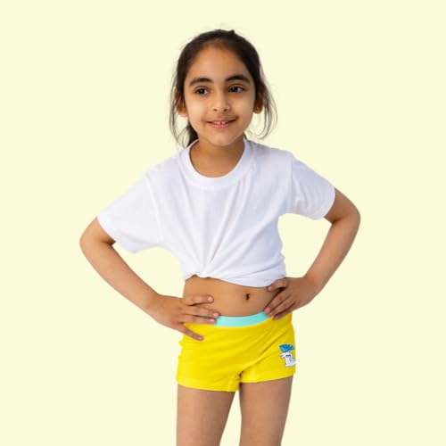 Image of superbottoms Girl Boyshorts | Supersoft Underwear for Girls | 3X Softer Underwear for Kids | Premium Panties for Girls | Super Stretchy, Breathable, Gentle Elastics, No Scratchy Tags, AZO-Free Dyes