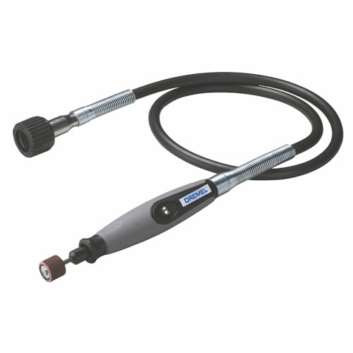 Image of Dremel Flex Shaft Rotary Tool Attachment with Comfort Grip and 36” Long Cable - Engraver, Polisher, and Mini Sander- Ideal for Detail Metal Engraving, Wood Carving, and Jewelry Polishing, 225-02