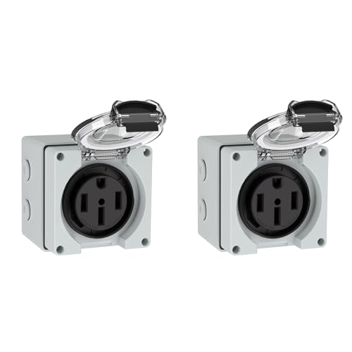 Prise NEMA 14-50R 50A étanche contre la pluie pour chargeur de voiture électrique
