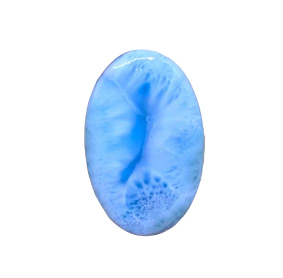 Larimar cabochon en vrac gemme naturelle pour fabrication de bijoux DIY