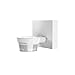 Produktbild Busch-Wächter® Pro Set: Busch-Jaeger 6851/9-134 90° BT Bewegungsmelder mit Steuerung via Bluetooth App Flexible Montage + 6851/DR-134 Designrahmen Studioweiß