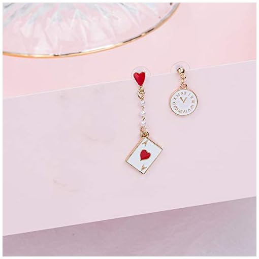 Playing Card & Clock Earrings - Image 6