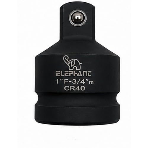 Image of Elephant Impact Socket Adapter and Reducer Use with Impact Wrenches and Drills in Auto and Impact Driver Construction Work (Impact Adaptor) (IA08)