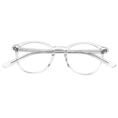 ZENOTTIC Vintage Runden Brillenrahmen Nerdbrille Ohne Sehstärke Retro...