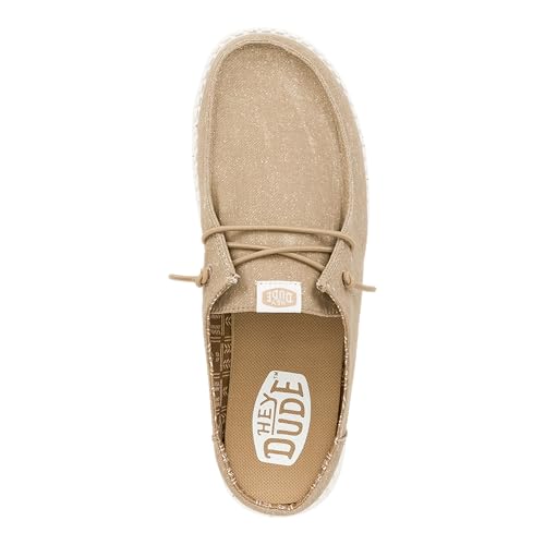 Image of HEYDUDE Women's Wendy Slip Mule Classic | Lightweight Women's Slip-On Shoes | Comfortable & Casual Everyday Footwear