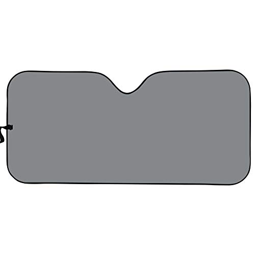 UV Protect Foldable Accordion Windshield Sun Shades Grey Universal Fit for Car Auto Sedan Truck SUV