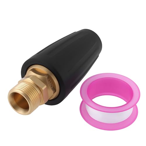 Briny River Buse Turbo pour Nettoyeur Haute Pression M22 AG Jet Rotatif Compatible avec Karcher Profi HD HDS HV Nettoyeurs Haute Pression