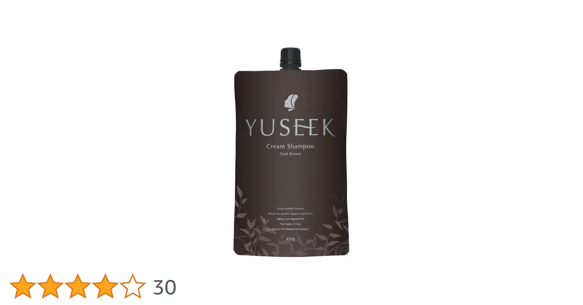 Amazon | YUSEEK クリームシャンプー 白髪用ヘアマニキュア 黒