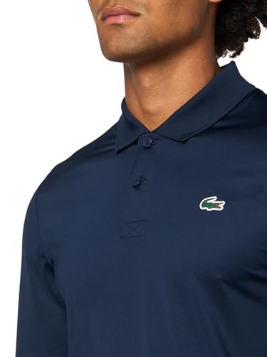 Lacoste Men's Golf Performance Regular Fit Long Sleeve Polo3