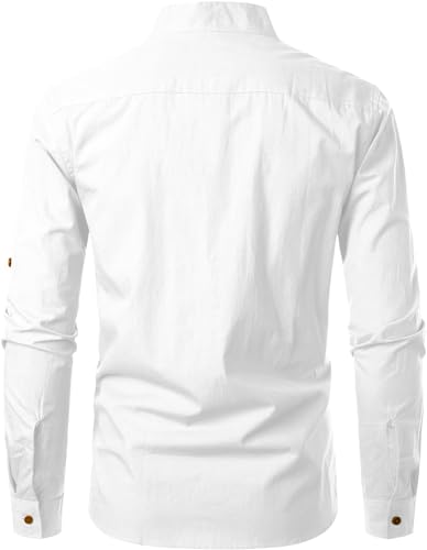 Image of Men's Kurta || Chinese Collar Long Sleeves || Straight Hip Length Kurtas || Short Kurta for Men || for Festival || Function || Occasion Wear Fancy Kurta for || Best Gifts for Mens