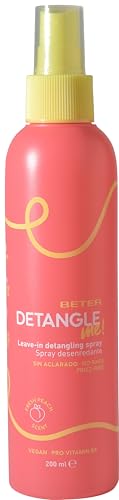 Beter - Entwirrungsspray ohne Ausspülen 200ml, Mit Pro-Vitamin B5, Kokosöl, Sheabutter und Aloe Vera, Befeuchtet, nährt und kontrolliert Frizz, Veganer Conditioner für alle Haartypen