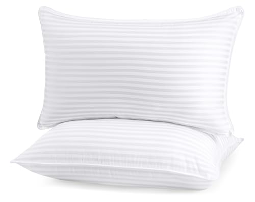 Utopia Bedding Bed Pillows for Sleeping Queen Size (White), Set o...