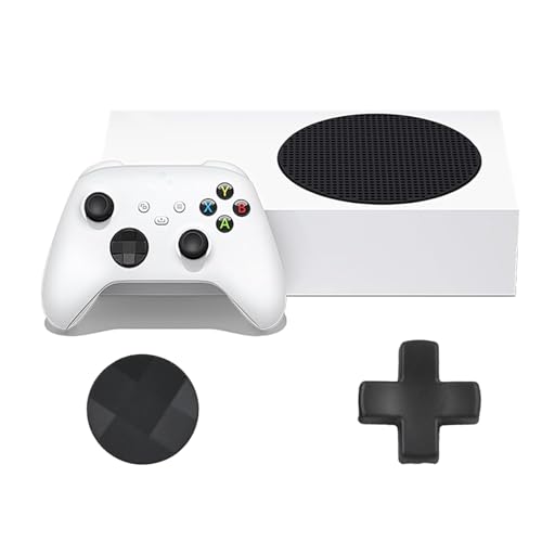 Image of 2 Pack Elite 2 Metal D-Pads Replacement for Xbox One Elite Series 2 Controller, Magnetic Standard D-Pad and Faceted D-Pad for Xbox One Elite Series 2 /Series 2 Core /Series 1 Controller (Black)