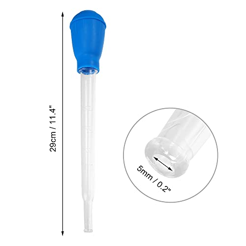 VOCOSTE Fish TankSand Gravel Cleaner Water Changer, Blue, 11.4" Long - Image 4