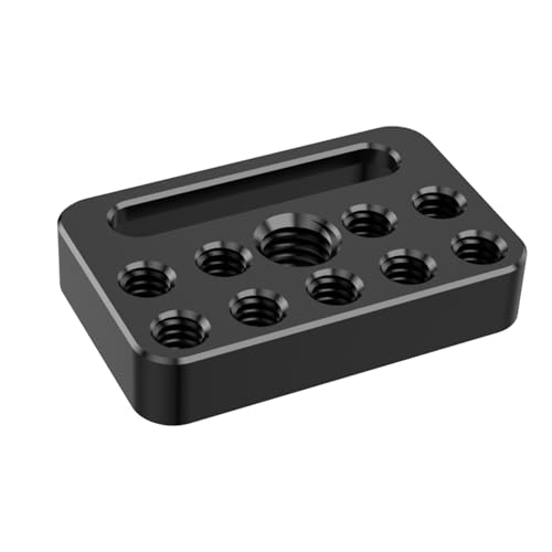 Placa de queso para trípode ideal para grabaciones en exteriores con cámaras réflex 7