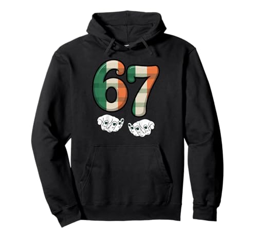 St Patrick's Day 67 with Hands Irish Colours Trendy 67