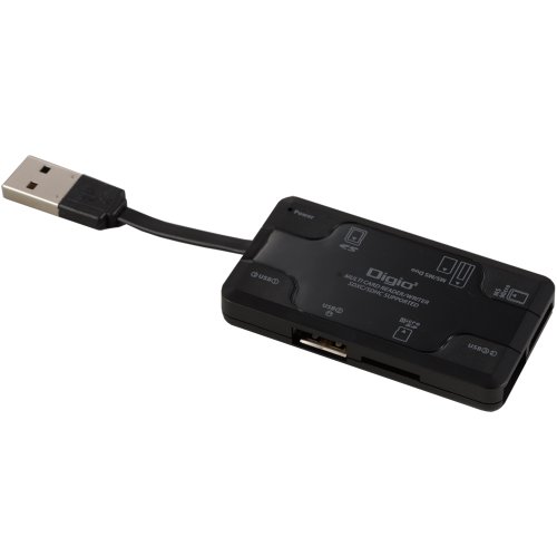 Amazon | Digio2 マルチカードリーダー/ライター48メディア対応(SDXC