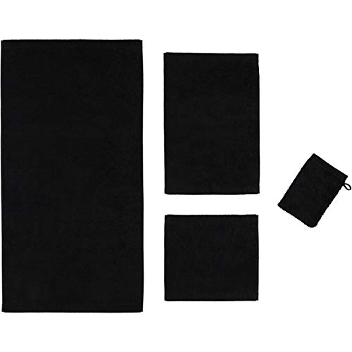 Preisvergleich Produktbild Cawö Duschtuch Lifestyle 7007 / 906 schwarz - 70 x 140