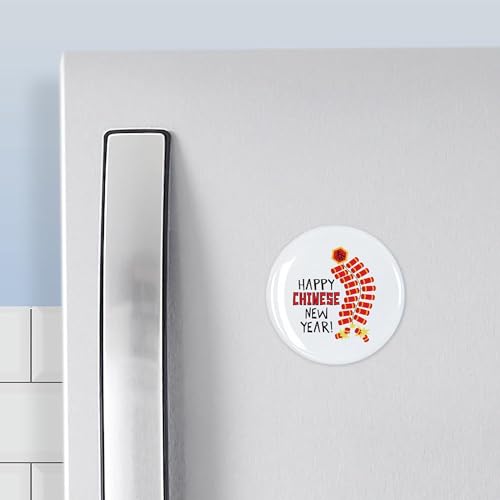Cafepress 12609461816893C Happy Chinese New Year! Magnets 2.25 Inch Round Magnet, Refrigerator Magnet thumb #2