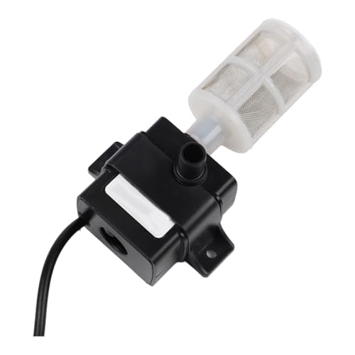 Bomba solar de estanque de 9 V regulable con batería y protección impermeable IP68 6