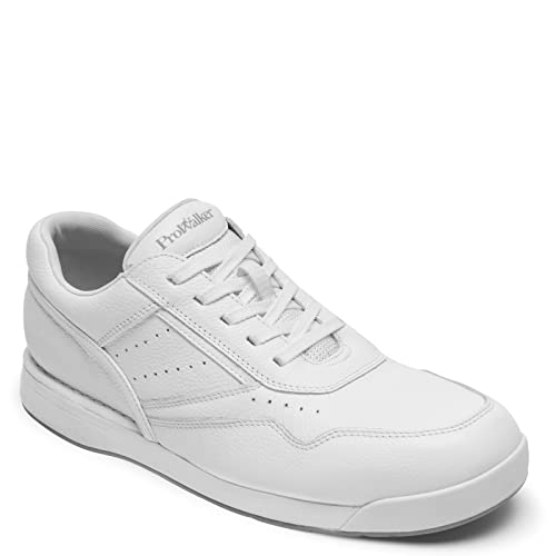 Rockport 7100 Plus White Leather 10 W (Ee) #TOP1
