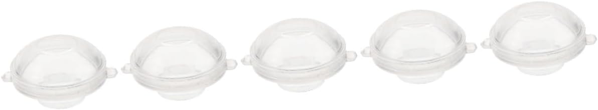 浮かぶキャンドル型 5個セット &ndash; 香り付きDIYキャンドル石鹸作り用 多用途プラスチック鋳造型