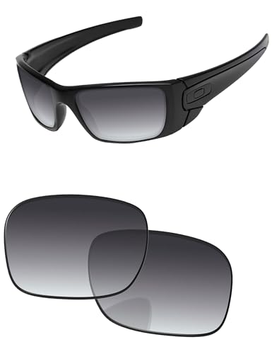 Image of Replacement Lenses for Oakley Fuel Cell OO9096 60mm Sunglass - Precision Fit, UV Block & Impact Resistant