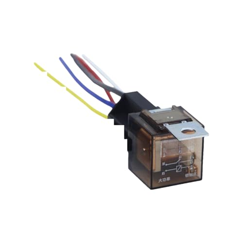 Relais 5 broches 100A 40A 24V 12V pour commutation électrique auto