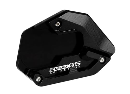 Extension béquille latérale R1200GS et R1250GS Adventure noire