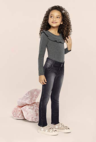 Jeans Colorittá Calca em jeans Meninas, Preto, 2