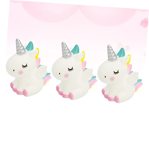 Vaguelly 6 Peças Decoração De Estátua Presentes De Unicórnio Decoração De Bolo De Unicórnio De Anive