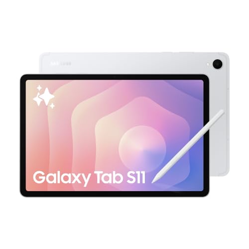 Image of (Refurbished) Samsung Galaxy Tab S11 with AI, S Pen in-Box, 27.8 cm (11 inch) Dynamic AMOLED 2X Display, 12 GB RAM, 128 GB Storage, Wi-Fi Tablet, Silver