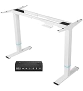 Homall Höhenverstellbarer Tisch Gestell mit 2 Motoren, Elektrisch Schreibtisch Belastbar bis 120K...