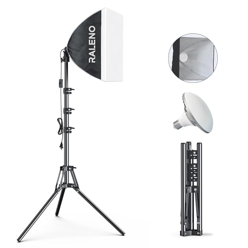 RALENO Softbox, luz de Foto LED de 50 W,...