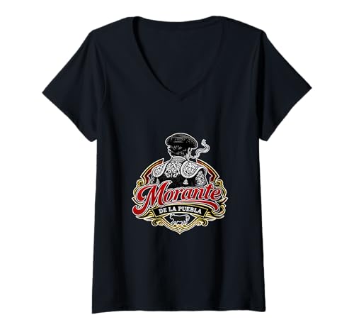 Mujer Morante de la Puebla Camiseta Cuello V