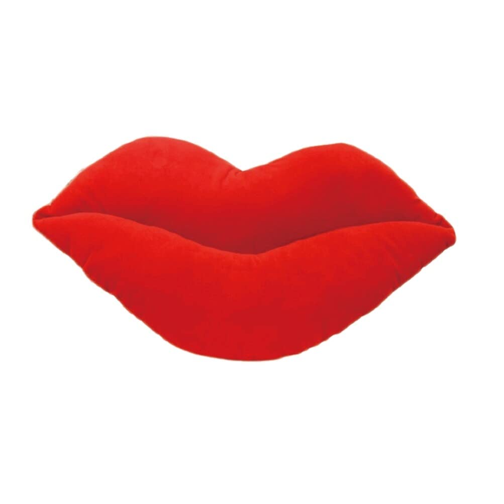 HOLIDYOYO Almohada Labio Almohada Cojín Beso Almohada Almohadas De Peluche para El Sofá Almohada Rosa Lindas Almohadas Almohada del Sofá En Forma De Labio Decoración para El Dormitorio