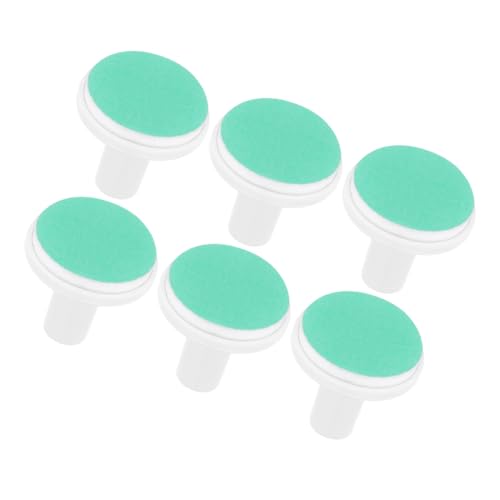 HAPINARY Safe Electric Nail File for Boys and Girls 6pcs Nail Trimmer Head Replacement Pads Easy One-Button Use