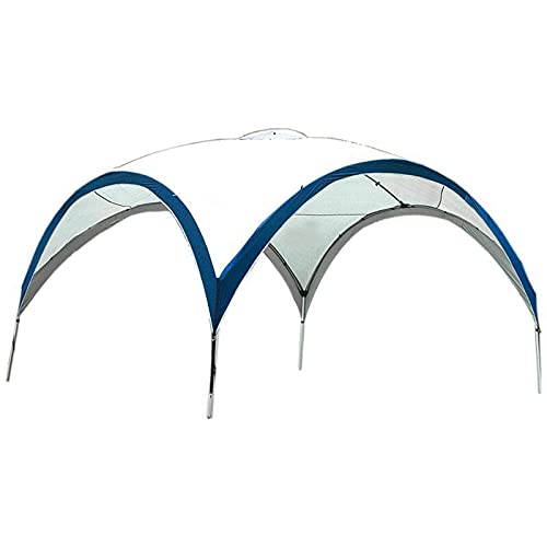 Gazebo Event Shelter Dome Shelter Camping Festival 4x4m Strong Metal Frame Inc Curtain