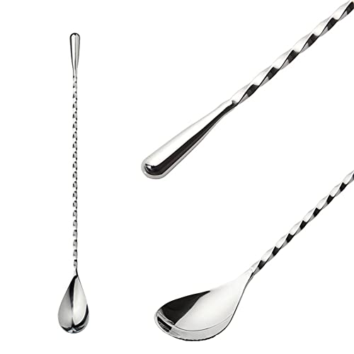 Gdfymi Stainless Steel Cocktail Muddler And Mixing Spoon, Mojito Muddler, Fruit Smasher, Professional Home Bar Tools For Margaritas, Mint, Fruit, Ice #TOP4
