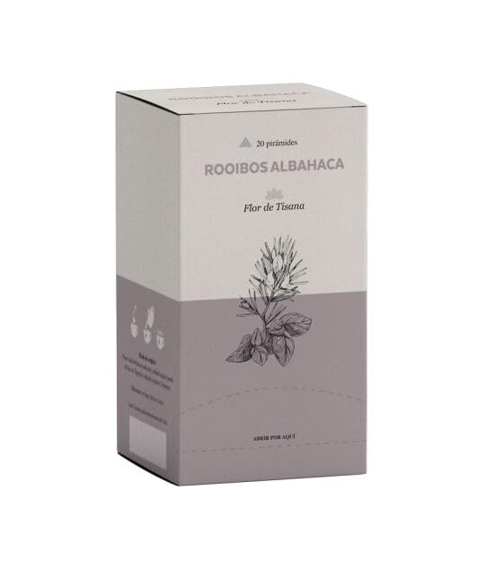 Rooibos et Basilic Flor de Tisana : votre infusion détente après le repas