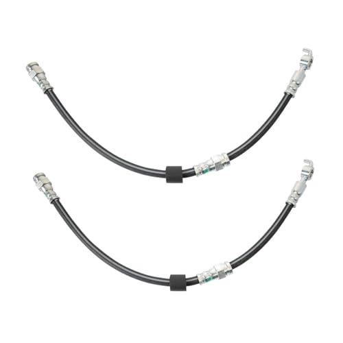 Srggscd Brake Hose 2 Piece Compatible with Ford Escort 1.8L/1.9L