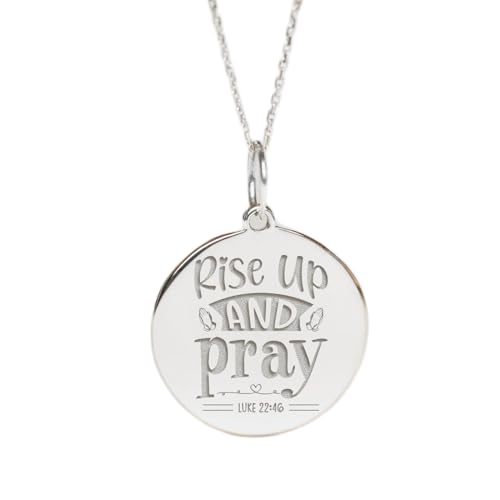 Collier pendentif pièce gravée bijou quotidien en argent pour homme et femme