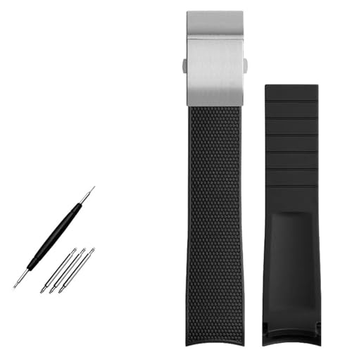 Bracelet montre caoutchouc 21mm Longines Conquest pour le sport et la ville