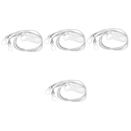 Beaupretty 4sets Clip Anti-lost Per Ausili Acustici Cordino Protezione Per Anziani Resistente Per e
