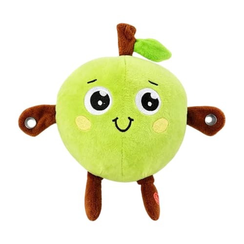 Banana Fruit Beat Talking Plush Toy Recording Interactive Pear Learning Speech Toy Musical Plush With Voice Recording Sensor Kid