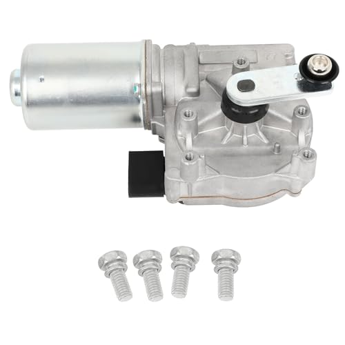 Image of SCITOO Windshield Wiper Motor Compatible for Audi for Q7 | Direct fit for 2007-2012 For Audi For Q7|Replaces OE 4L1 910 113|4L1 955 023 D|4L1955023D|4 Pins|Fit for Front Wiper Motor