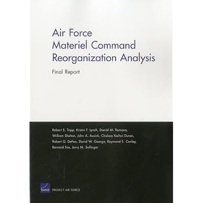 Air Force Materiel Command Reorganization Analysis