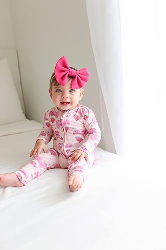 Image of Posh Peanut Convertible Baby Sleepers - Footless Baby Pajamas with 2 Way Zipper for Easy Diaper Changes