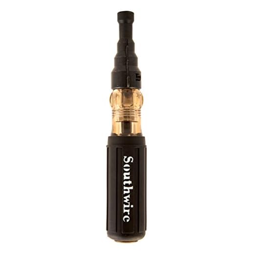 Southwire SDCFR Conduit Fitting Reaming Screwdriver; Heavy Duty; Dual Function; Multi Use Detachable Head; Compatible with Drill; Cushion Grip Handles for Comfort