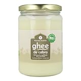 PLANETA HUERTO | Ghee de cabra ecológico 500 g - Mantequilla clarificada sin lactosa ni gluten, Alta digestibilidad, ideal para dieta keto, paleo y ayurvédica